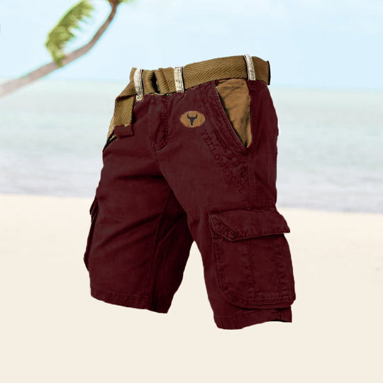 Karel | Herren Cargo-Shorts mit mehreren Taschen