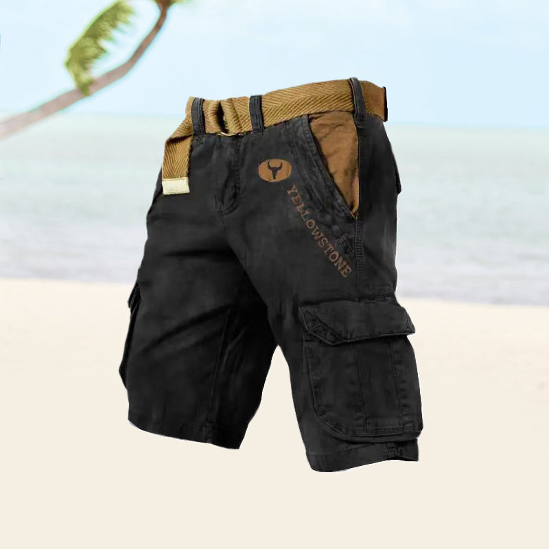 Karel | Herren Cargo-Shorts mit mehreren Taschen