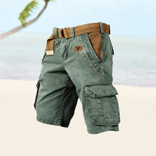 Karel | Herren Cargo-Shorts mit mehreren Taschen