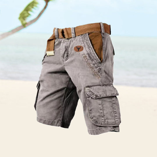 Karel | Herren Cargo-Shorts mit mehreren Taschen