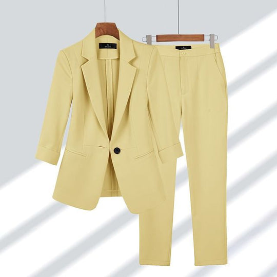 Olivia - Blazer & Hose Set