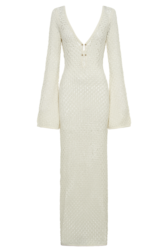 Isa | Elegantes weißes Kleid