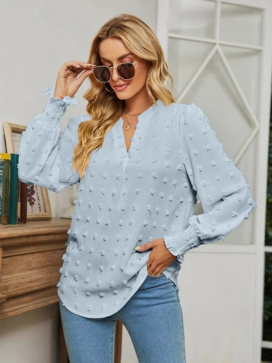 Sophie | Elegante Bluse mit V-Ausschnitt