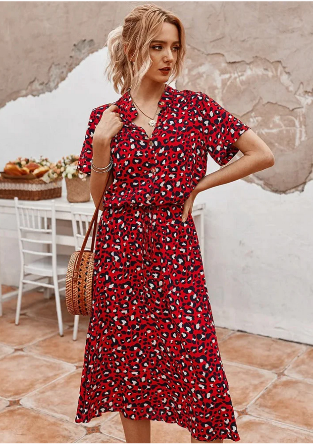 Maxime | Sommer Vintage-Kleid