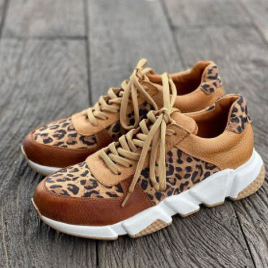 Zara - Leoparden-Turnschuhe