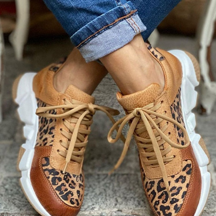 Zara - Leoparden-Turnschuhe